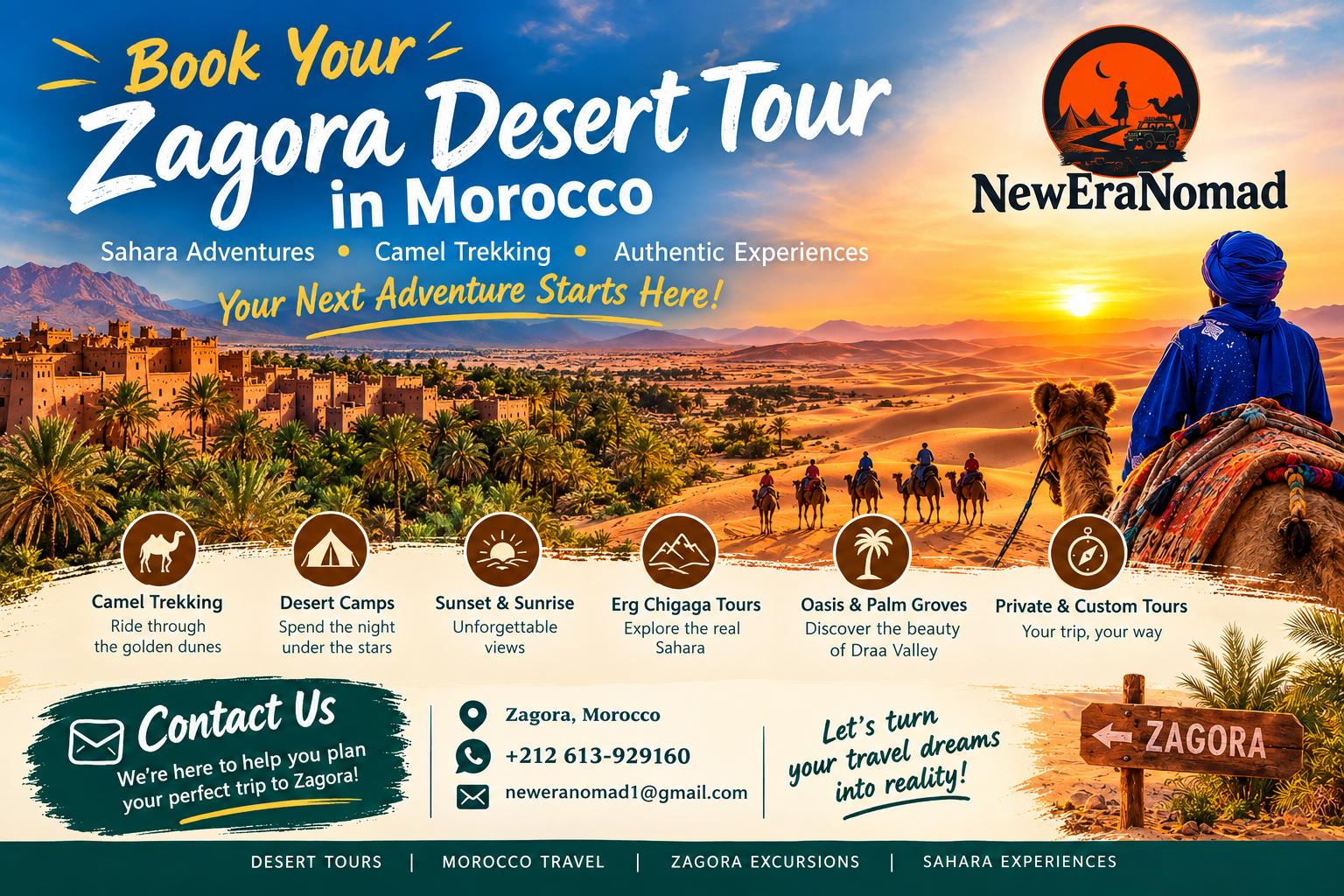 Book Your Zagora Desert Tour in Morocco – Sahara Adventures & Excursions NOW Book Your Zagora Desert Tour in Morocco – Sahara Adventures & Excursions NOW